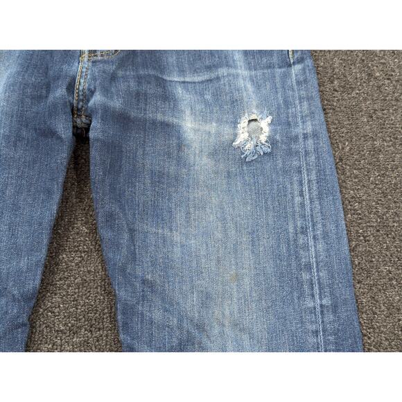 Levi’s 513 Jeans Men’s Slim Fit Straight Leg Blue Medium Wash Denim Size 30 x 32 - Picture 5 of 12